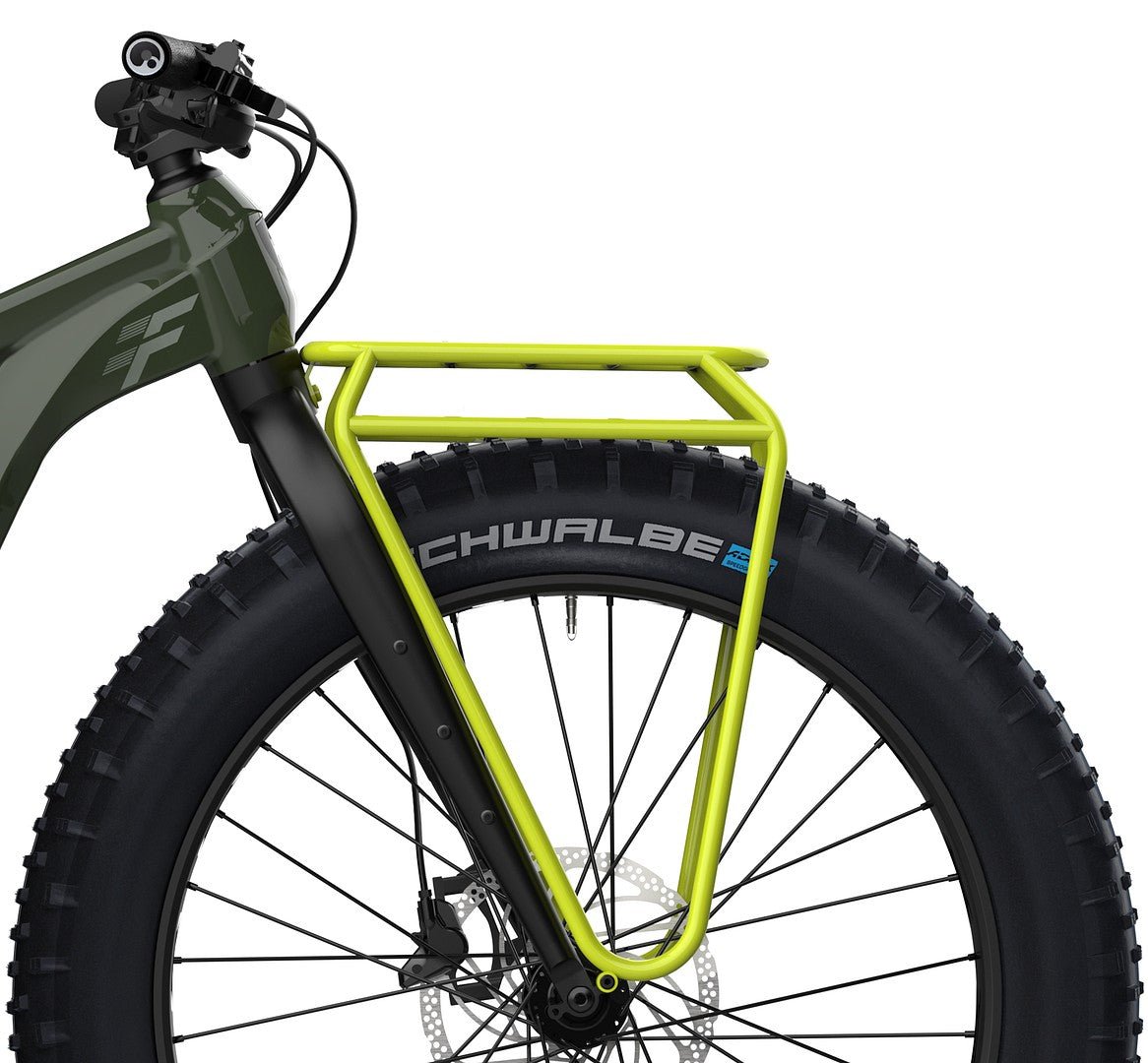 Fatbike Tavarateline eteen - Tavaratelineet - Vihreä - | Bikexpert