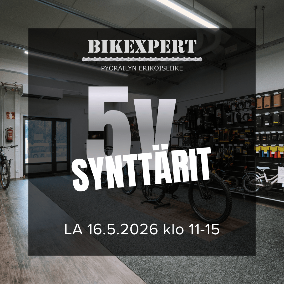 Bikexpert 5v synttärit - Bikexpert