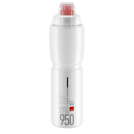 Elite Jet Plus - Juomapullot ja telineet - Kirkas - 950ml - | Bikexpert