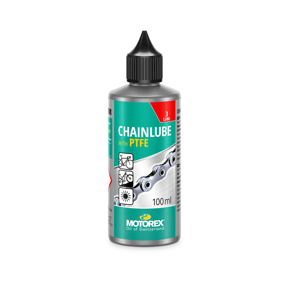 Motorex Chainlube with PTFE Bottle 100ml - Ketjuöljyt - | Bikexpert