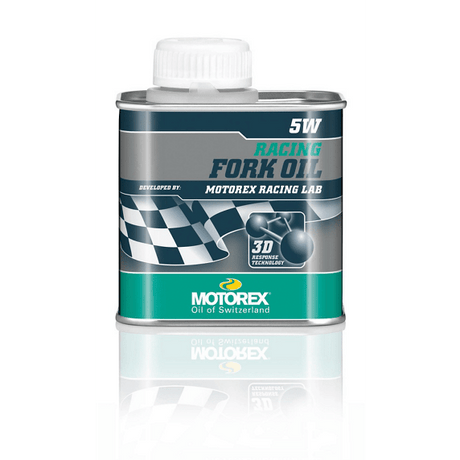 Motorex Racing Fork Oil 5W Tin 250ml - Keula - ja iskariöljyt - | Bikexpert