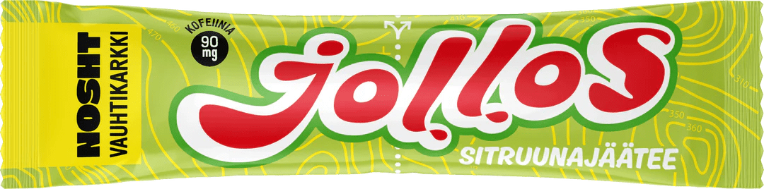 Nosht Jollos Vauhtikarkki - Sitruunajäätee - Energiapatukat - | Bikexpert