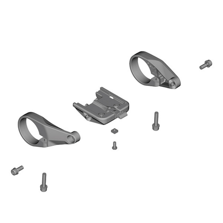 Shimano SC - E6100, sähköpyörän näytön kiinnikeyksikkö - Sähköpyörän näytöt ja ohjainyksiköt - | Bikexpert